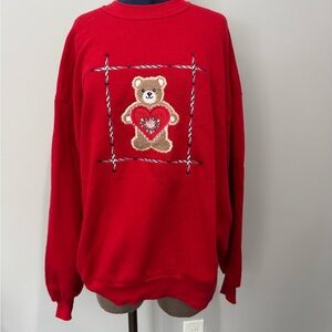 Vintage Endless Designs GrandmaCore Pullover Sweatshirt Size 3X